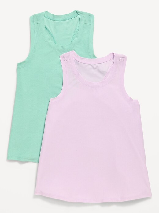 Image number 1 showing, CloudMotion Racerback Tank Top for Girls