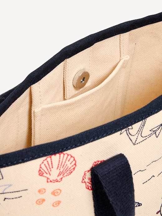 L'image numéro 3 présente Petit fourre-tout à imprimé