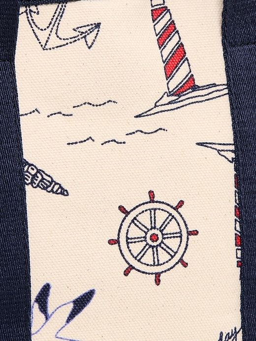 L'image numéro 4 présente Petit fourre-tout à imprimé