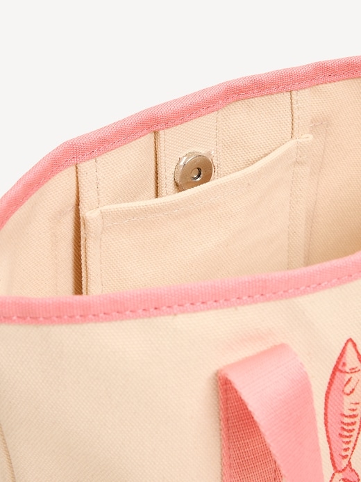 L'image numéro 3 présente Petit fourre-tout à imprimé