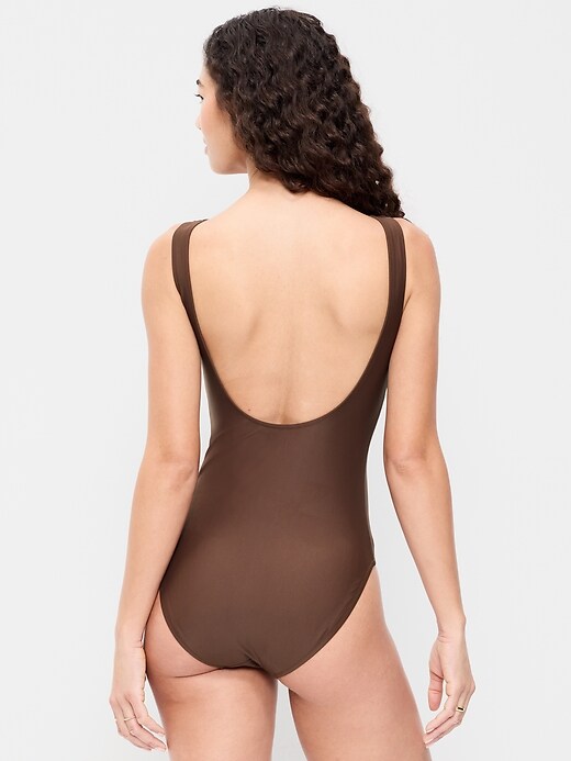 Image number 2 showing, High-Neck One-Piece Swimsuit