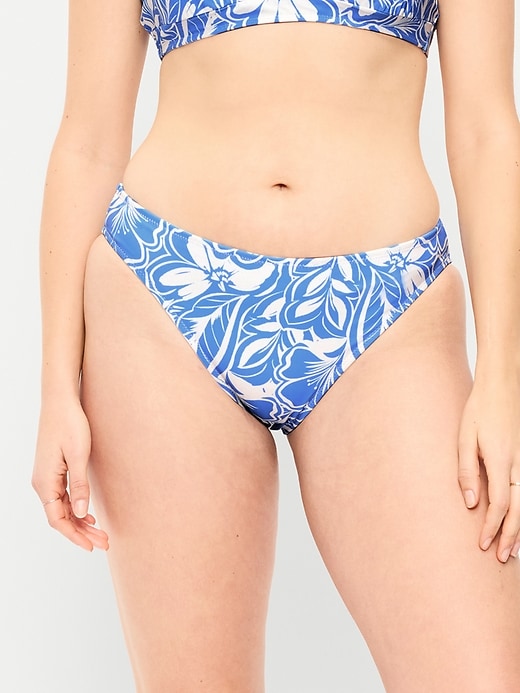 Image number 5 showing, Mid-Rise Bikini Swim Bottoms