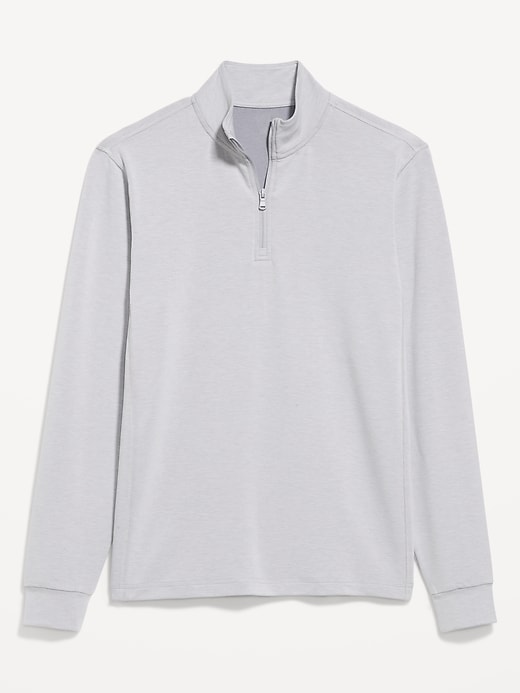 L'image numéro 2 présente Chandail à glissière au quart PureDétente