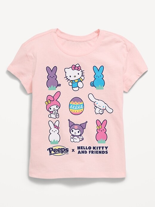 Image number 1 showing, Hello Kitty® Graphic T-Shirt for Girls