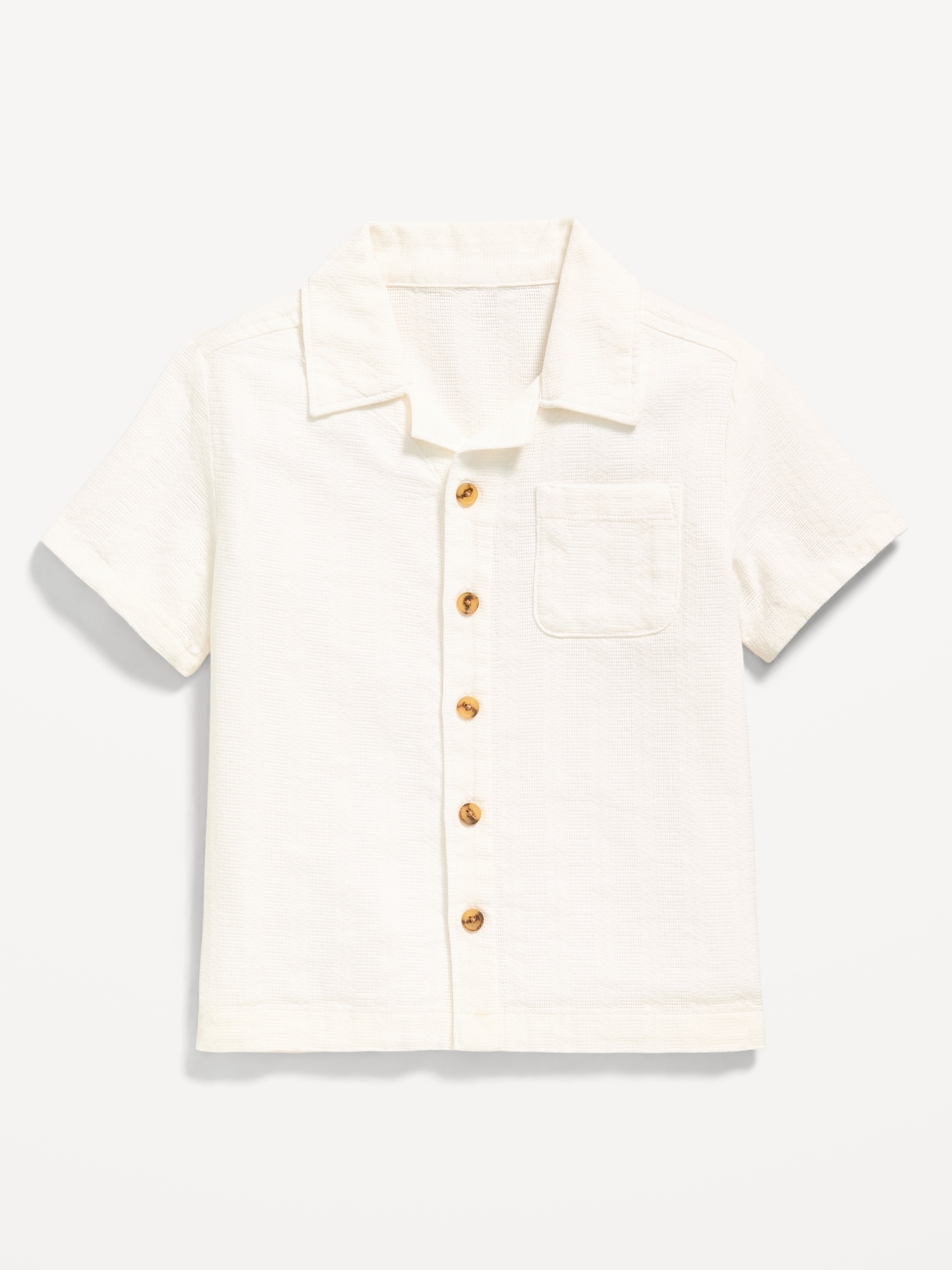 Short-Sleeve Pocket Shirt for Toddler Boys