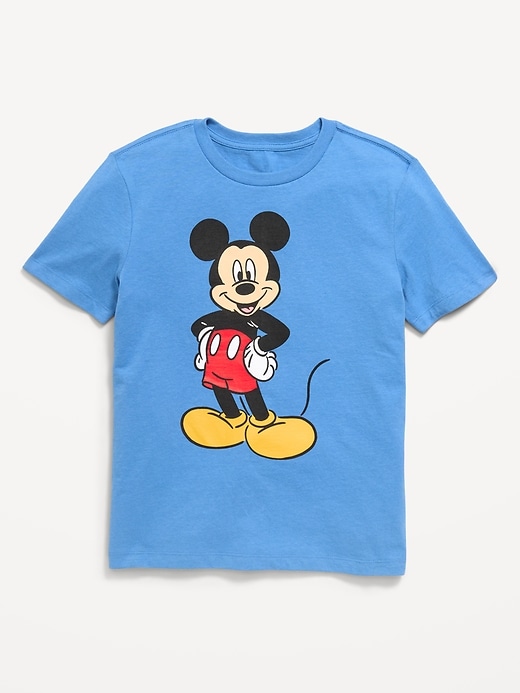 Image number 1 showing, Disney© Mickey Mouse Gender-Neutral Graphic T-Shirt for Kids