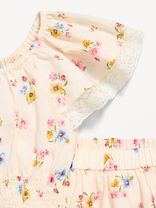 Image number 3 showing, Printed Short-Sleeve Top and Skirt Set for Toddler Girls