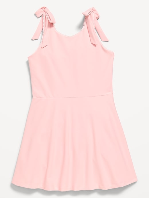 Image number 1 showing, PowerSoft Sleeveless Tie-Strap Athletic Dress for Girls