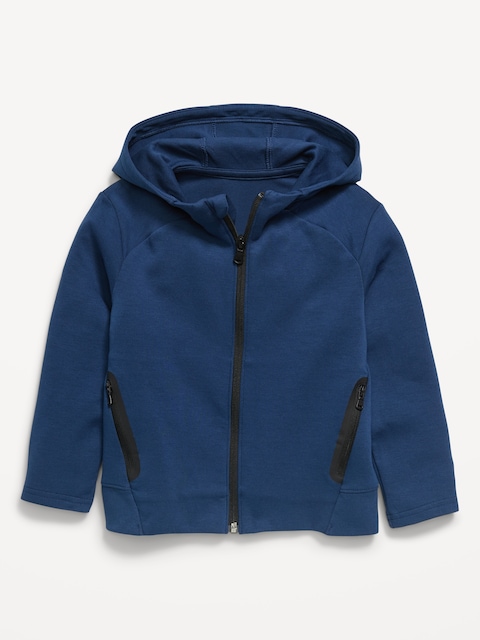 Dynamic Fleece Zip-Front Hoodie for Toddler Boys