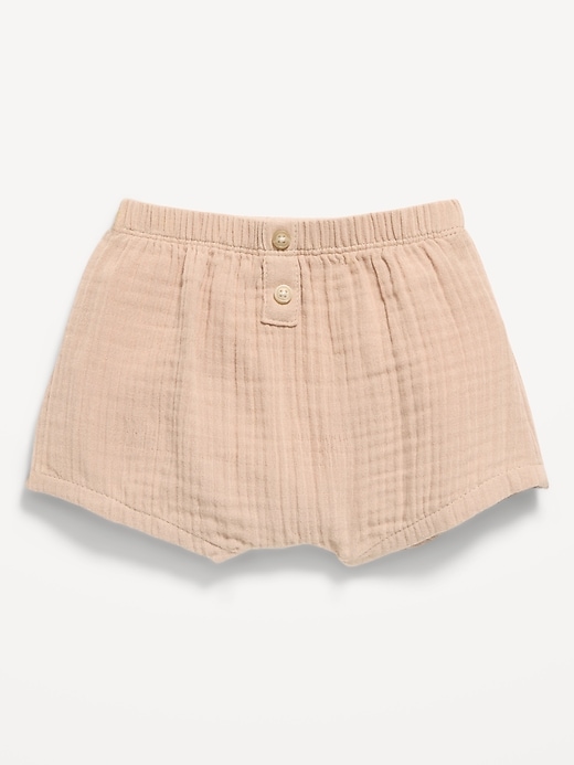 Image number 1 showing, Double-Weave Shorts for Baby