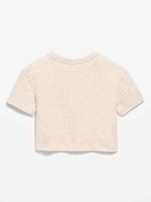 L'image numéro 2 présente T-shirt droit à imprimé à manches courtes pour toute-petite