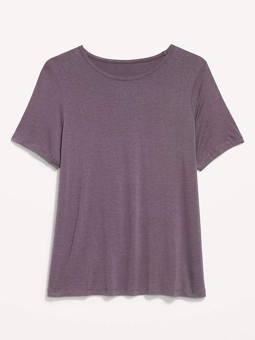 Image number 2 showing, Luxe Crew-Neck T-Shirt