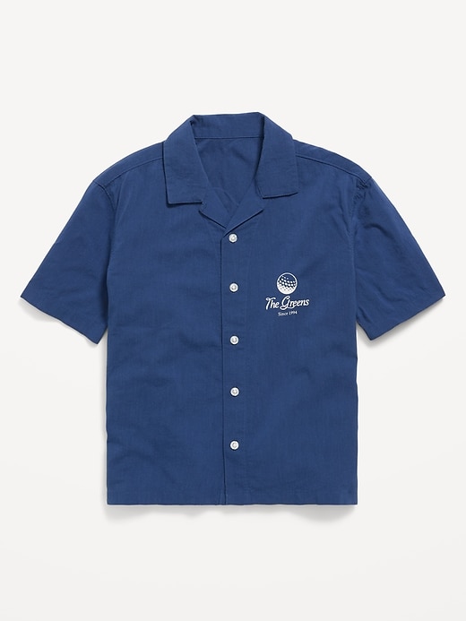 Image number 2 showing, Short-Sleeve Boxy Graphic Shirt for Boys