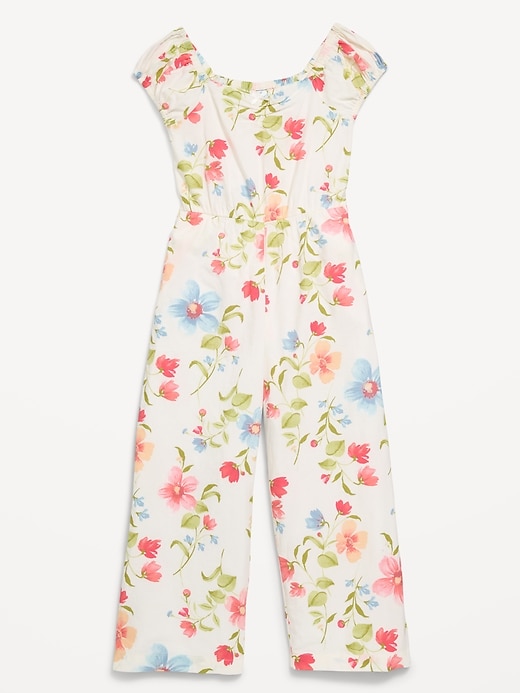 Image number 3 showing, Short-Sleeve Jumpsuit for Girls