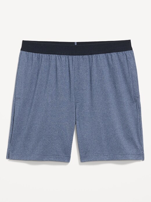 Image number 3 showing, Jersey-Knit Pajama Shorts