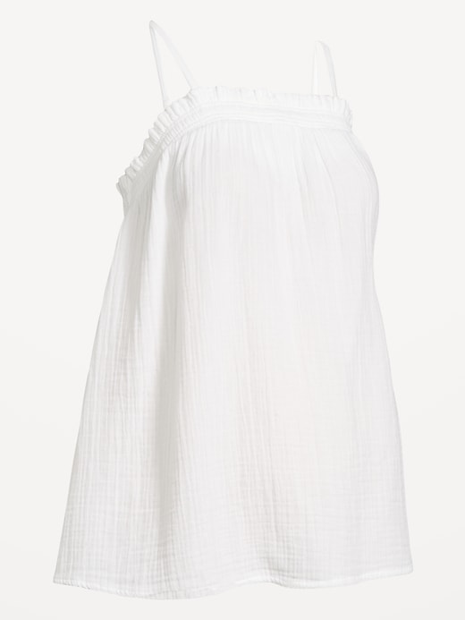 Image number 2 showing, Maternity Smocked Tank Top