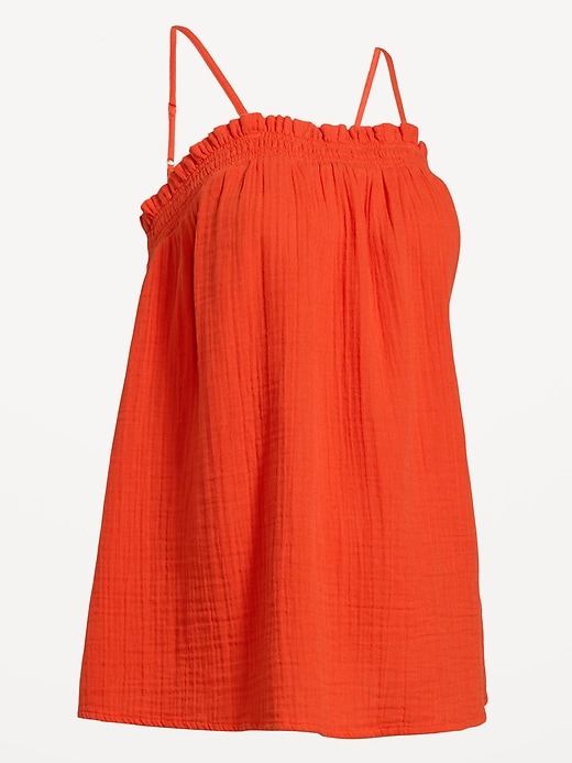 Image number 2 showing, Maternity Smocked Tank Top