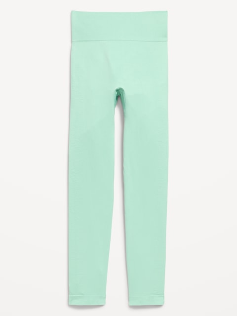 LEGGING PERFORMANCE POWERSOFT AJUSTÉ SANS COUTURES À TAILLE HAUTE LONGUEUR 7/8 POUR FILLE