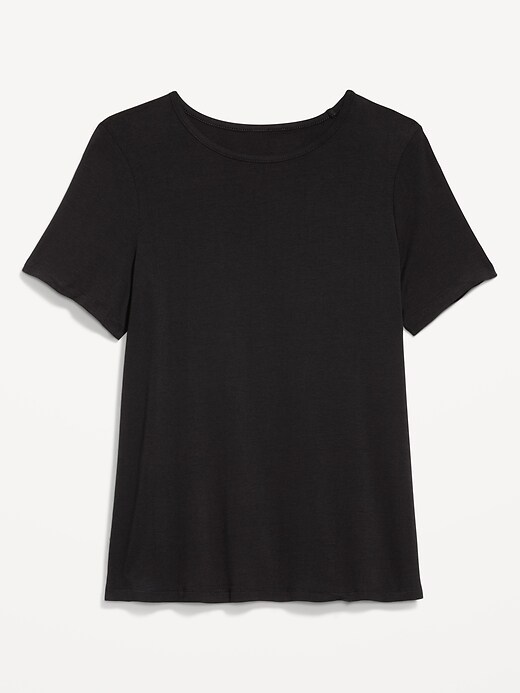 Image number 2 showing, Luxe Crew-Neck T-Shirt