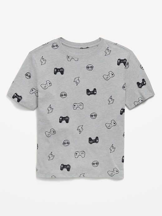 Image number 1 showing, Printed Softest Short-Sleeve T-Shirt for Boys