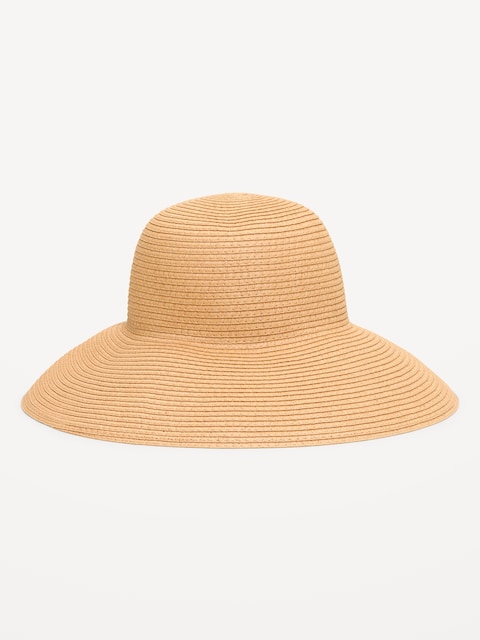 CHAPEAU DE SOLEIL EN PAILLE POUR FEMME