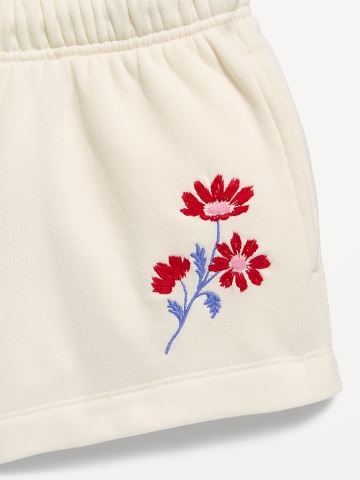 Image number 5 showing, High-Waisted Favorite Fleece Shorts for Girls