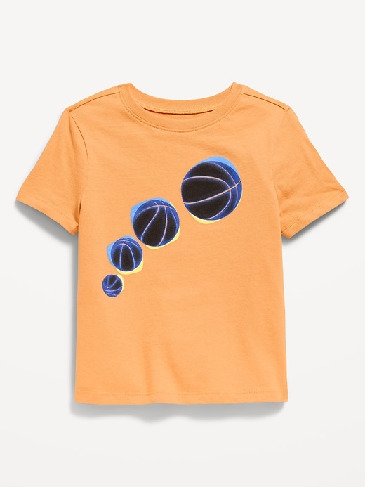 Image number 1 showing, Short-Sleeve Unisex Graphic T-Shirt for Toddler