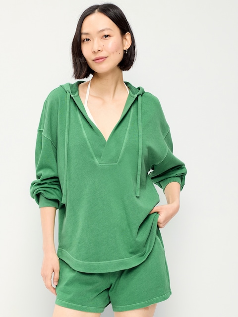 Oversized Tunic Beach Hoodie