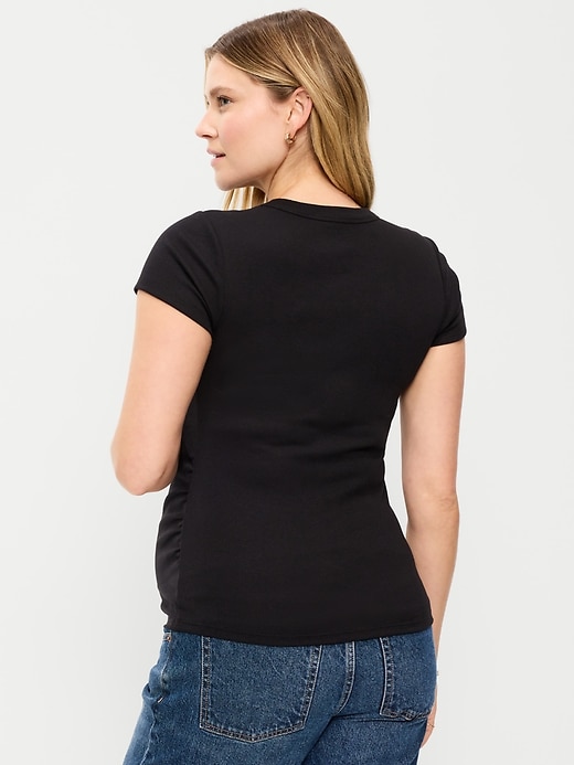 Image number 2 showing, Maternity Snug Short-Sleeve T-Shirt