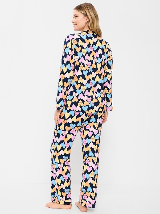 Image number 2 showing, Maternity Classic Pajama Set
