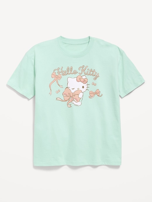 Image number 2 showing, Hello Kitty® Oversized Graphic T-Shirt for Girls