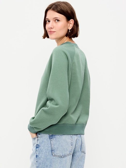 Image number 2 showing, Vintage Crew-Neck Logo-Graphic Sweatshirt