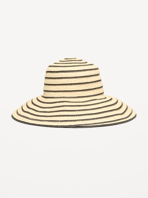 CHAPEAU DE SOLEIL EN PAILLE POUR FEMME