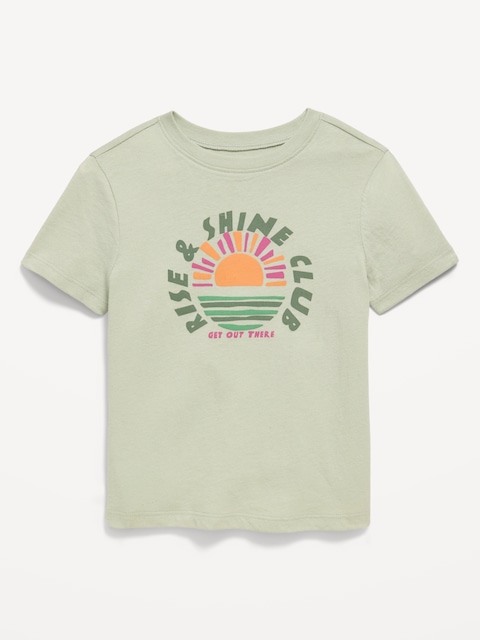Short-Sleeve Unisex Graphic T-Shirt for Toddler