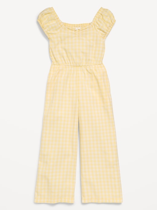 Image number 1 showing, Short-Sleeve Jumpsuit for Girls