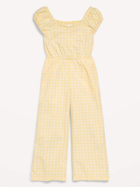 Short-Sleeve Jumpsuit for Girls