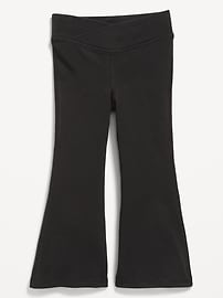 Image number 1 showing, PowerChill Crossover Flared Leggings for Toddler Girls