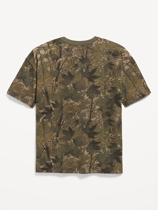 Image number 2 showing, Short-Sleeve Oversized Pocket T-Shirt for Boys