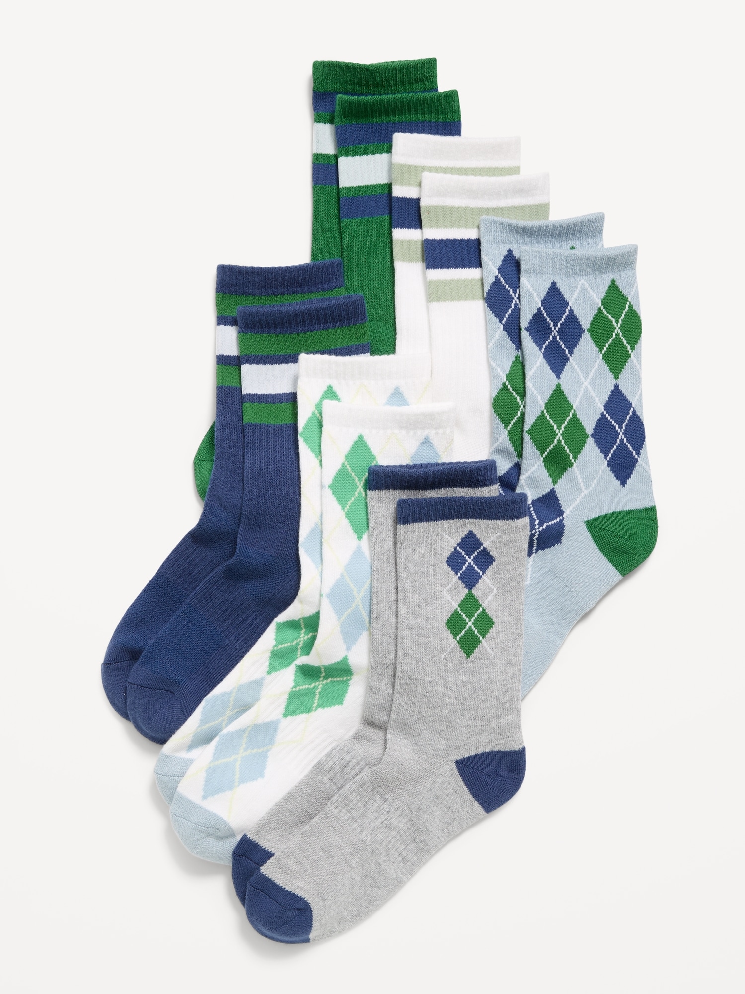 Crew Socks 6-Pack for Boys