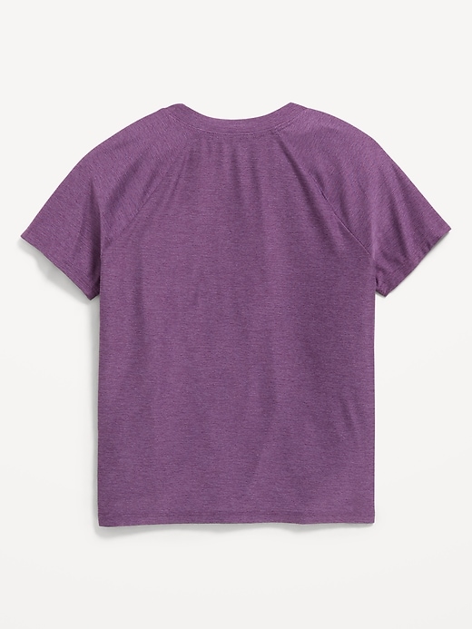 Image number 4 showing, CloudMotion Short-Sleeve T-Shirt for Girls