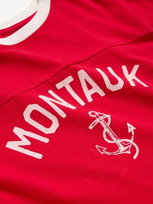 Image number 4 showing, Short-Sleeve Loose Crew-Neck T-Shirt