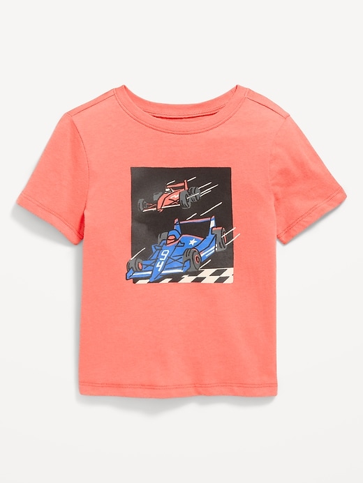 Image number 1 showing, Short-Sleeve Unisex Graphic T-Shirt for Toddler