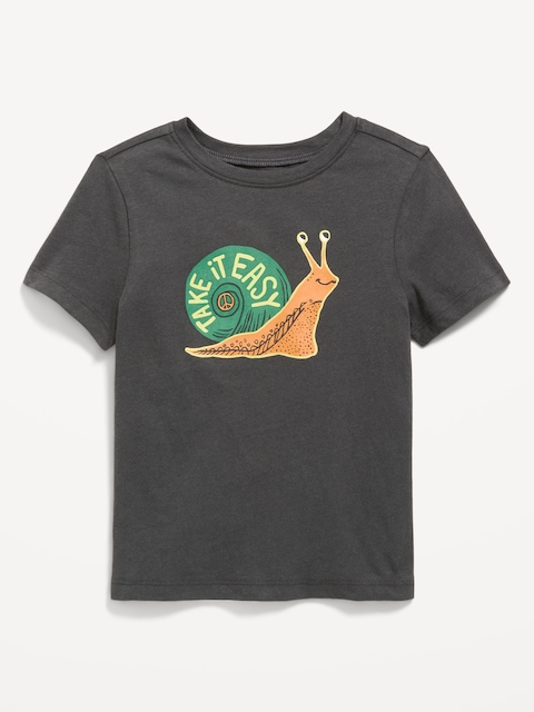 Short-Sleeve Unisex Graphic T-Shirt for Toddler