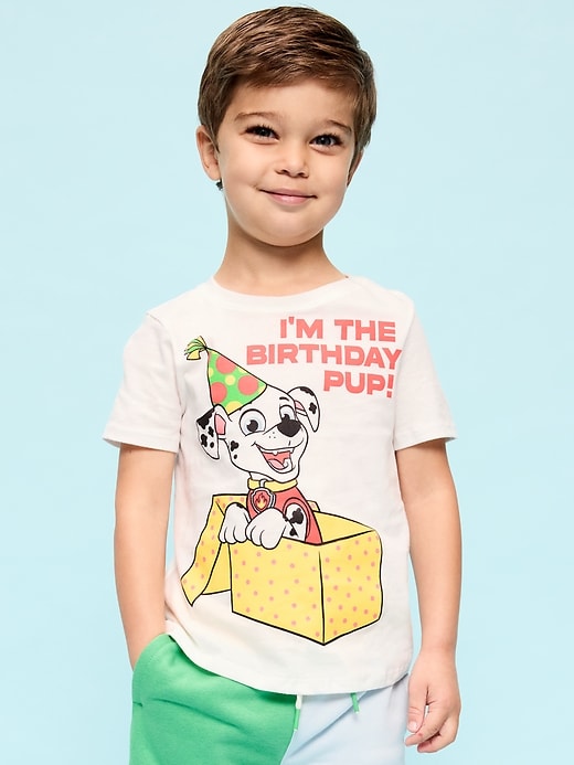 Image number 1 showing, Paw Patrol™ Unisex Graphic T-Shirt for Toddler