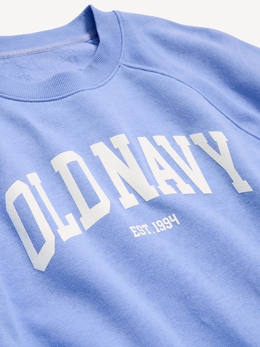 Image number 5 showing, Vintage Crew-Neck Logo-Graphic Sweatshirt