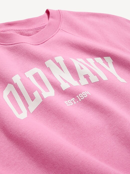 Image number 3 showing, Vintage Crew-Neck Logo-Graphic Sweatshirt