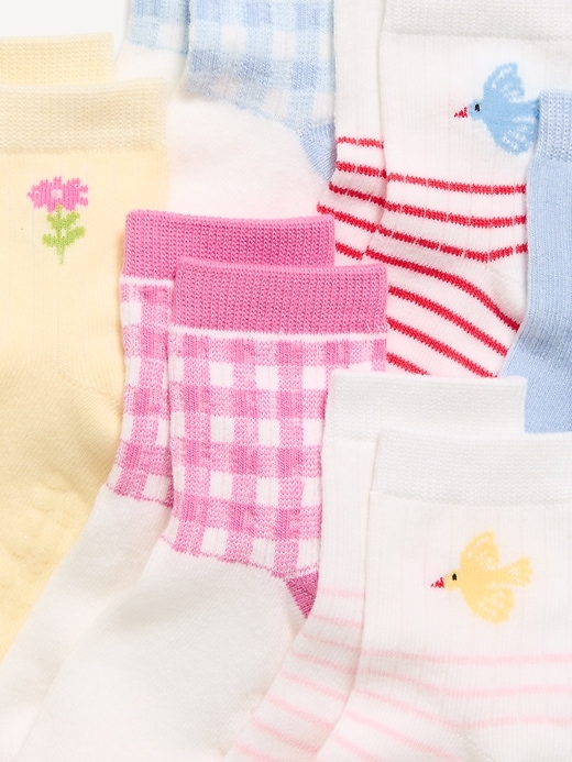 Image number 2 showing, Crew Socks 6-Pack for Toddler & Baby