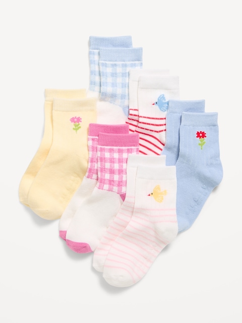 Crew Socks 6-Pack for Toddler & Baby