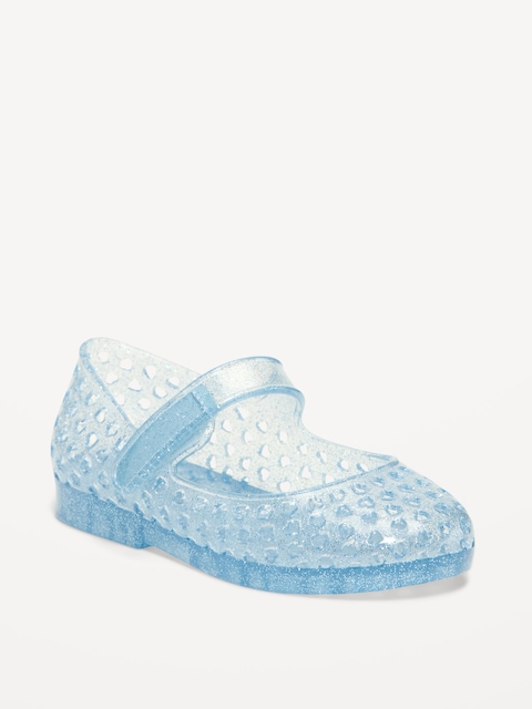 Jelly Mary-Jane Flats for Toddler Girls