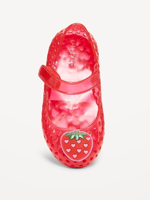 Image number 2 showing, Jelly Mary-Jane Flats for Toddler Girls